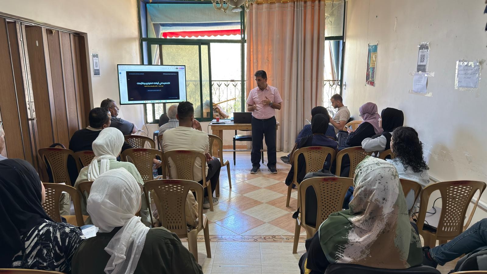 جمعية المستقبل الخيرية تشارك في ورشة تدريبية حول التخطيط في أوقات الطوارئ والأزمات للمنظمات الأهلية
